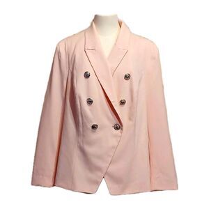 Venus Women's Pink Barbie Double Breasted Blazer Size 18 Legally Blonde